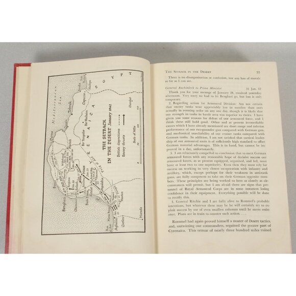 The Second World War Vol 4: The Hinge Of Fate by Winston S Churchill 1950 WWII - Picture 8 of 10